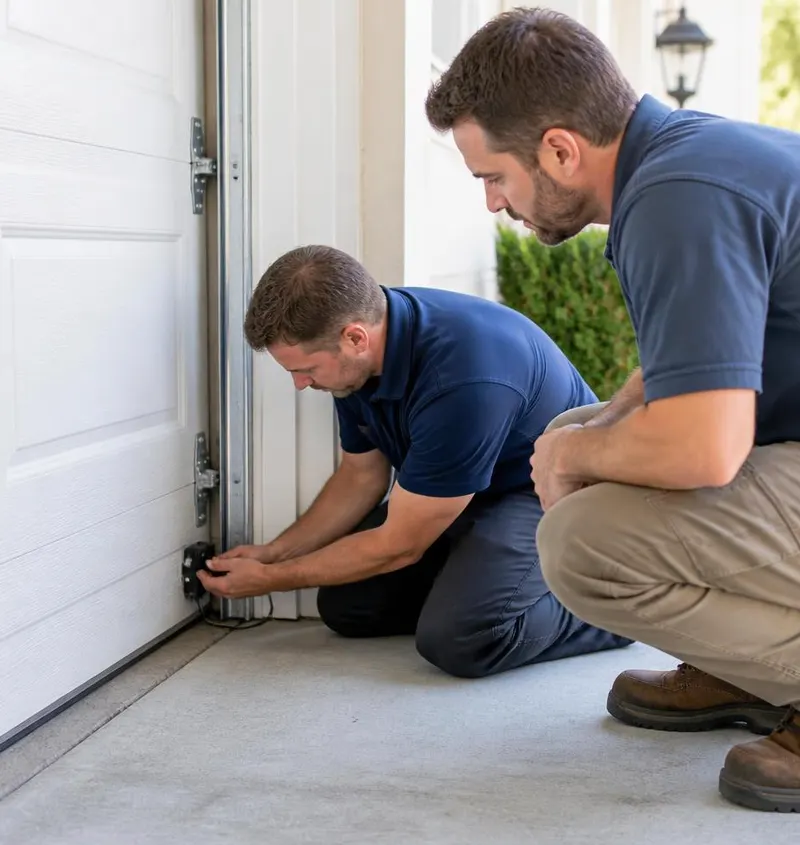 Off Track Door Repair in Macclenny